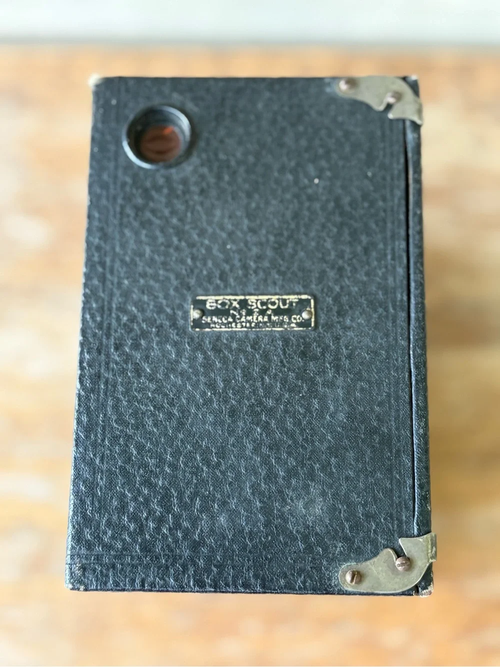 Antique Eastman Kodak Brownie No. 3 Model B camera from the early 20th century.